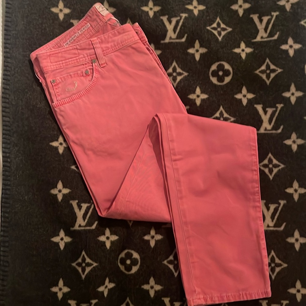 EUC Jacob Cohen salmon colored cotton pants